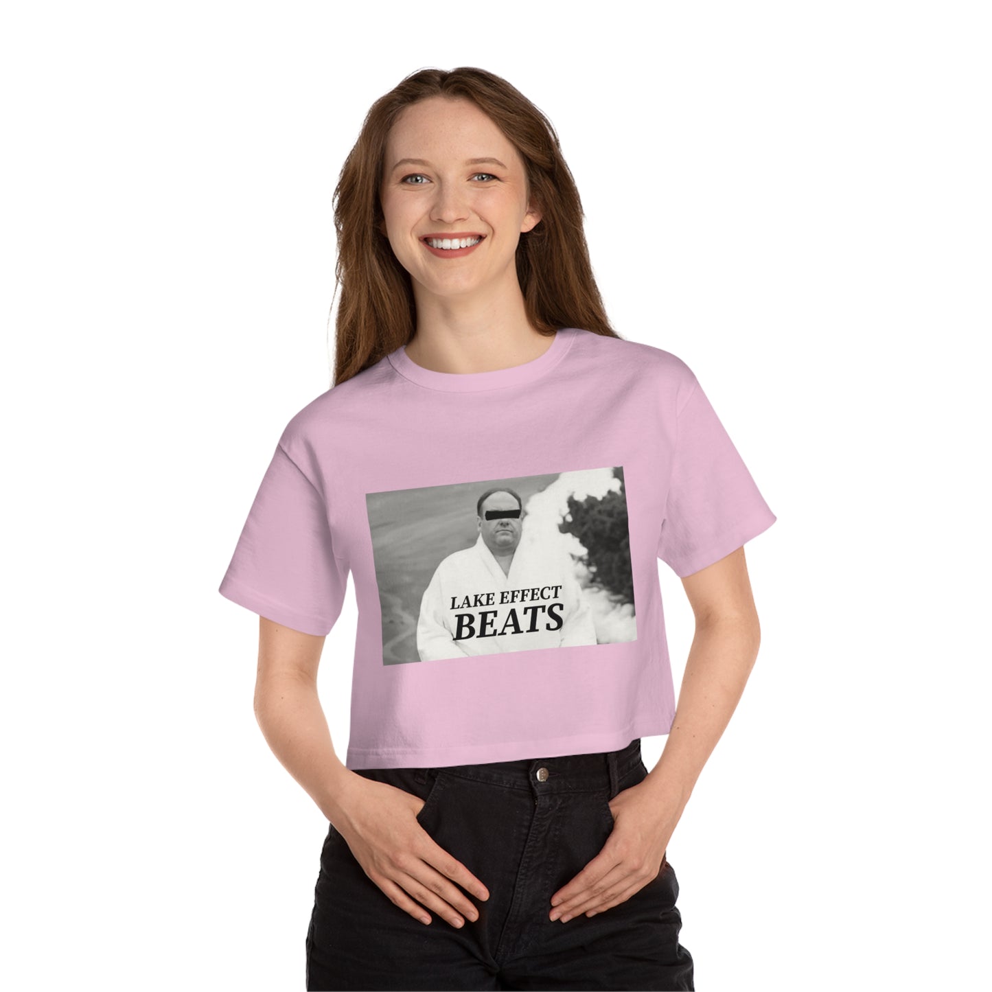 Lake Effect Beats Cropped T-Shirt for Women - Lake Effect Beats