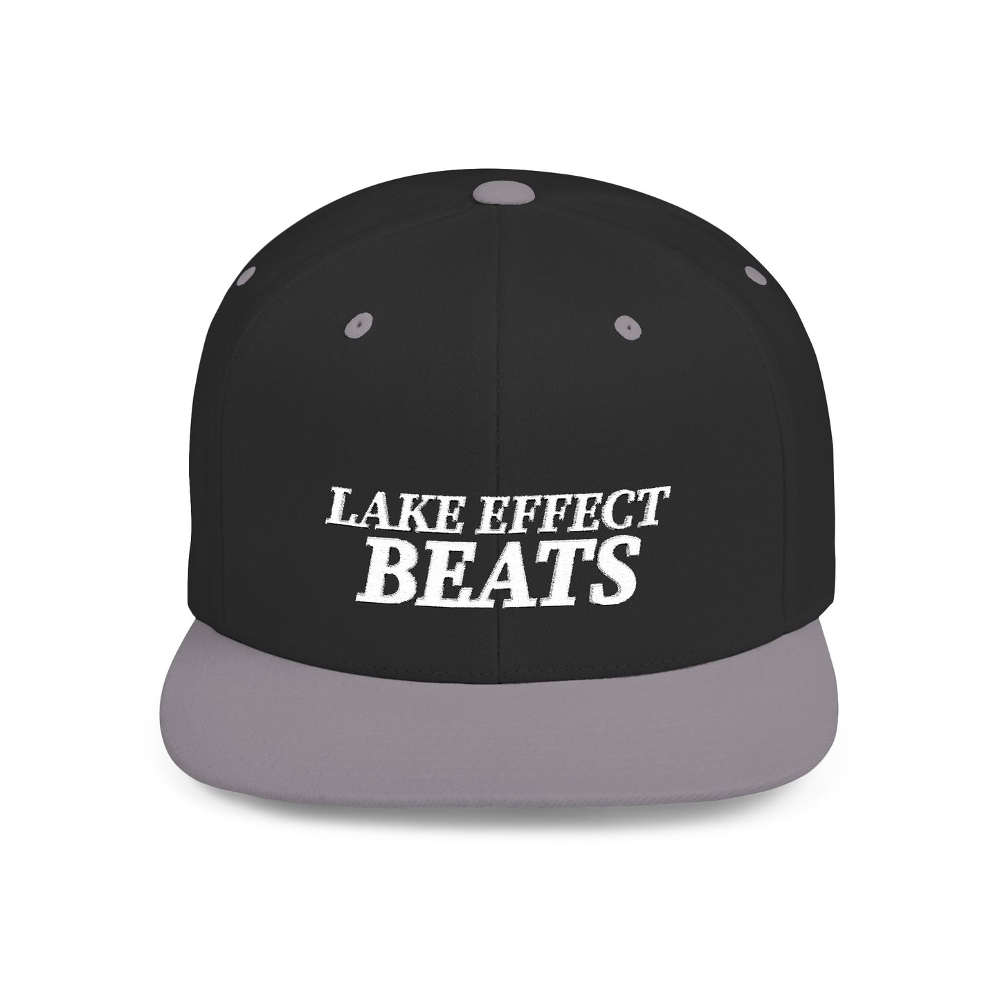 Lake Effect Beats Flat Bill Snapback Hat - Lake Effect Beats