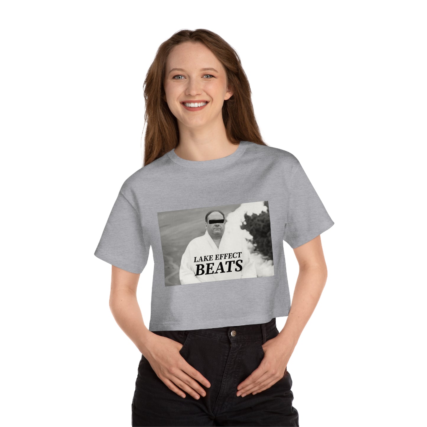 Lake Effect Beats Cropped T-Shirt for Women - Lake Effect Beats