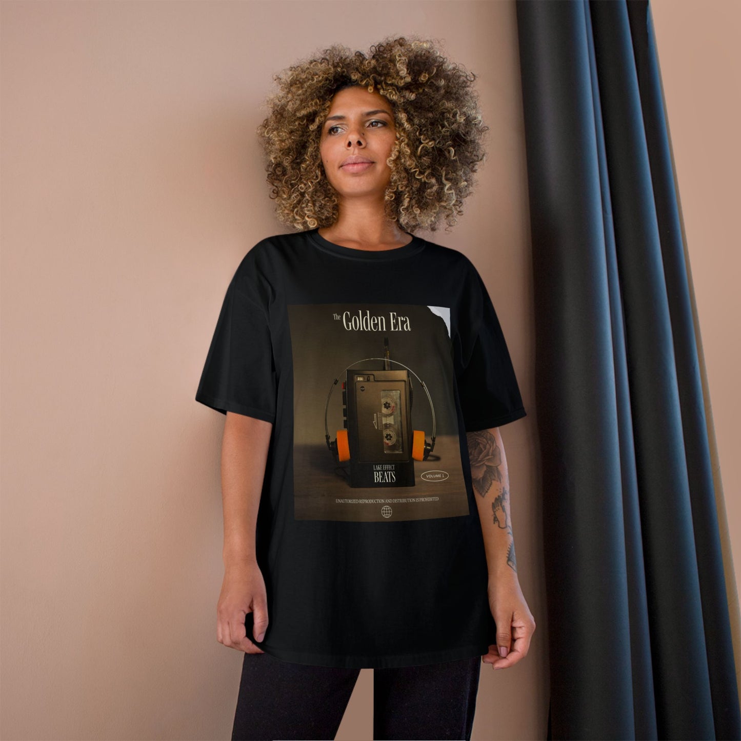 Lake Effect Beats Vintage Style Champion T-Shirt