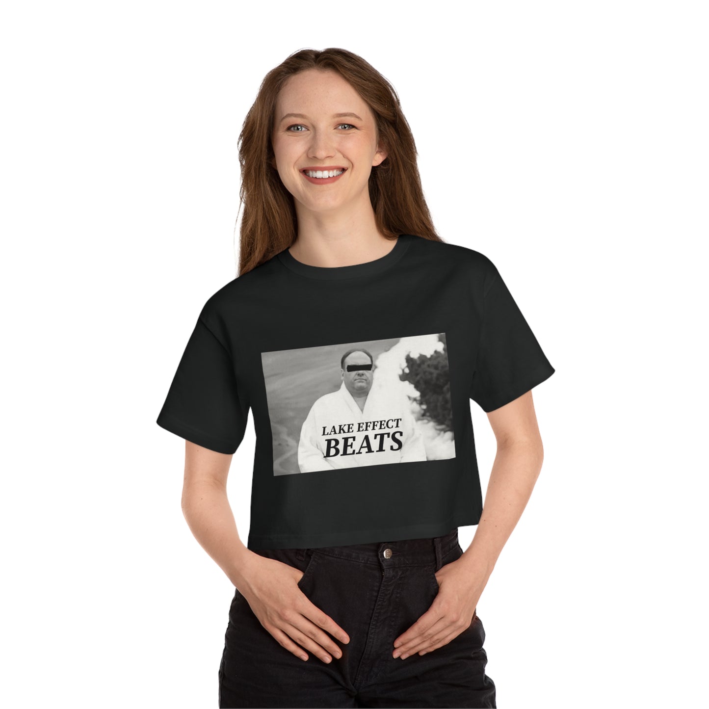 Lake Effect Beats Cropped T-Shirt for Women - Lake Effect Beats